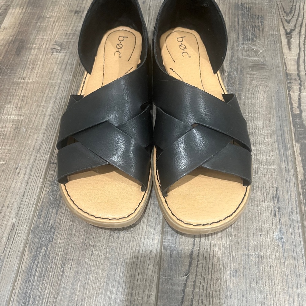 boc Black Sandals